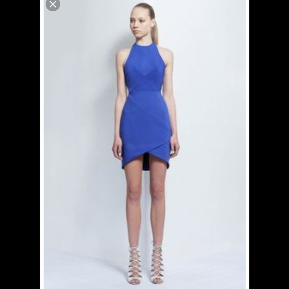 NWT Keepsake halter-neck bodycon dress sz M